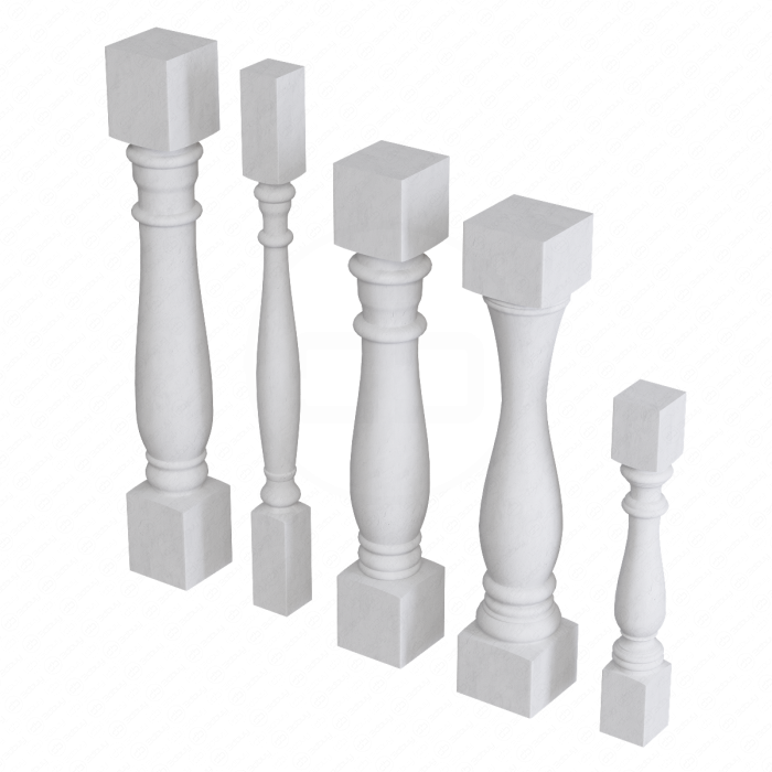Балясины из гипса от Classic Home и Gaudi Decor