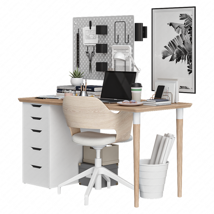 Рабочая зона со столом ХИЛВЕР IKEA