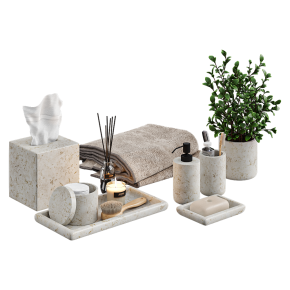 Decorative set for the bathroom Pottery Barn Frost