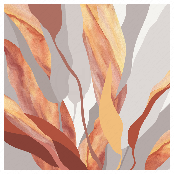Creativille | обои | 45435 Abstract Leaves