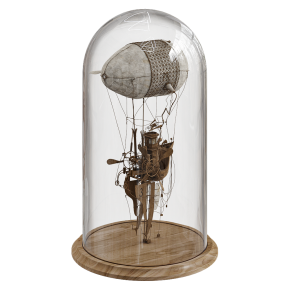 Sculpture The Captain by Daniel Agdag