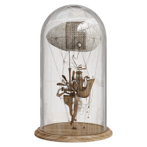 Sculpture The Captain by Daniel Agdag