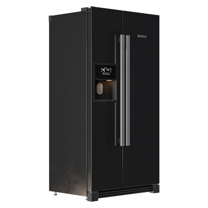 Холодильник Bosch черный