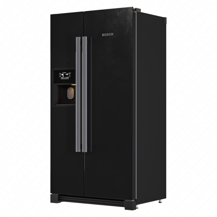Холодильник Bosch черный