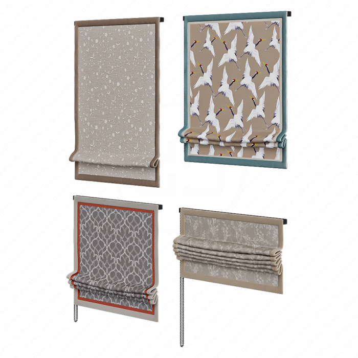 Набор римских штор