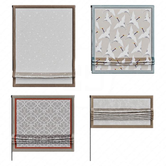 Набор римских штор