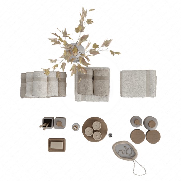 Декор для ванной с сухоцветами и свечами Декор для ванной с сухоцветами и свечами