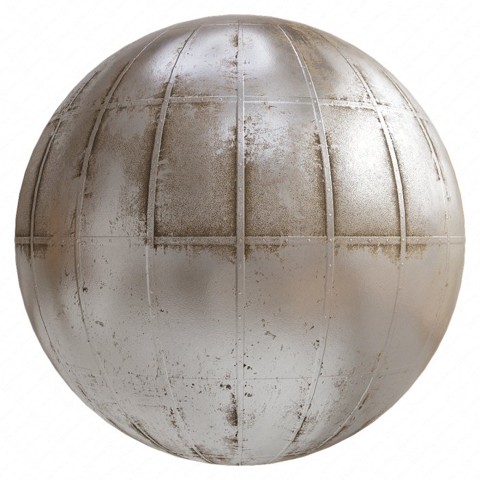 Металлическая панель PBR 4K