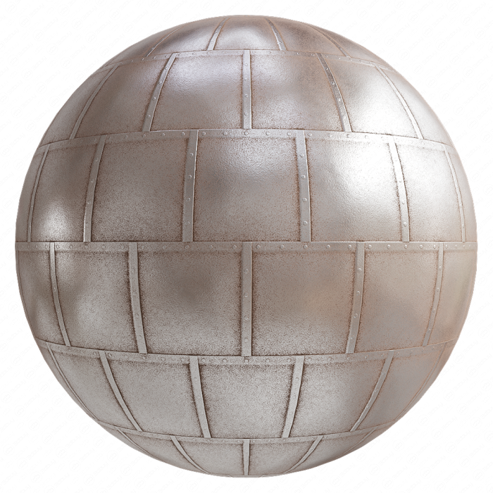 Металлическая панель PBR 4K