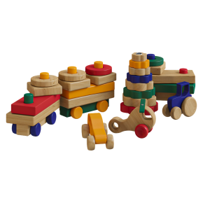 A set of toys for little ones.