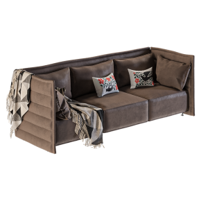 Alcove Plume series sofa by Vitra