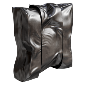Wall decor Metal Pillow