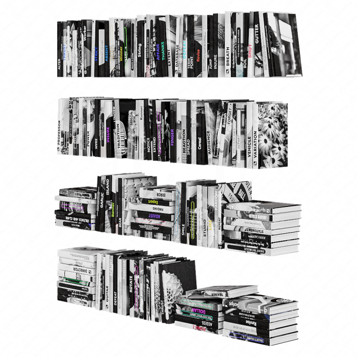 Книги 150 штук для полок