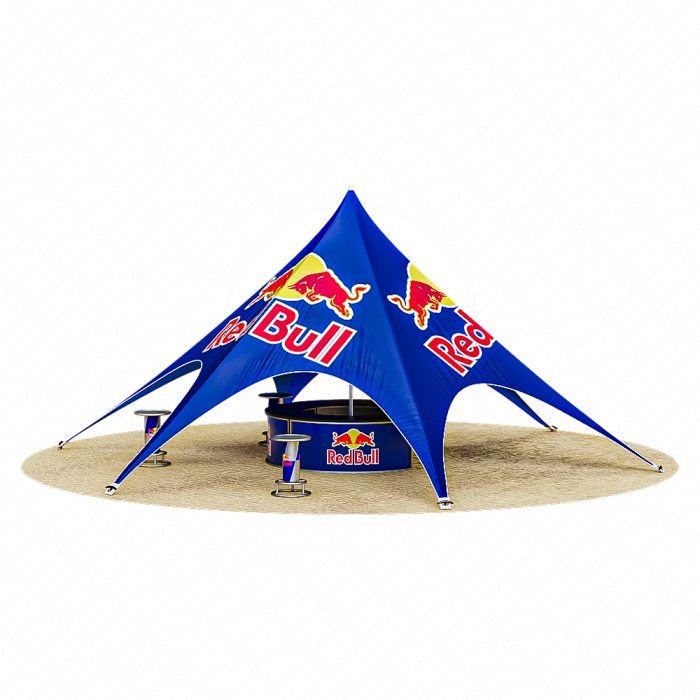 Рекламный тент РедБулл