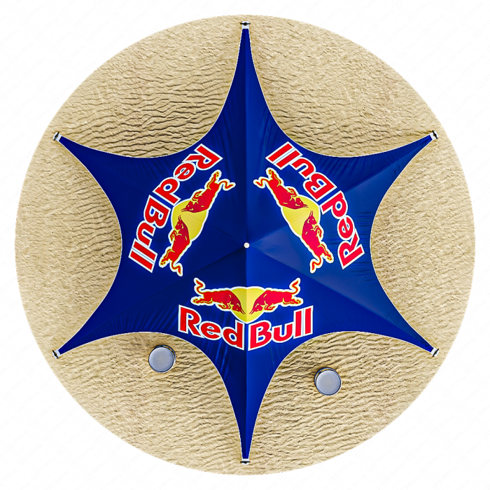 Рекламный тент РедБулл