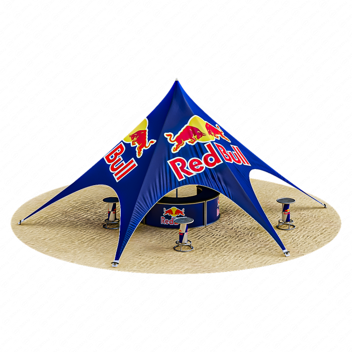 Рекламный тент РедБулл