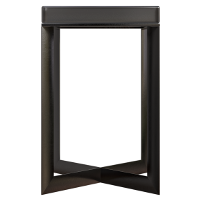 Стеклянный приставной столик Lennie Amber