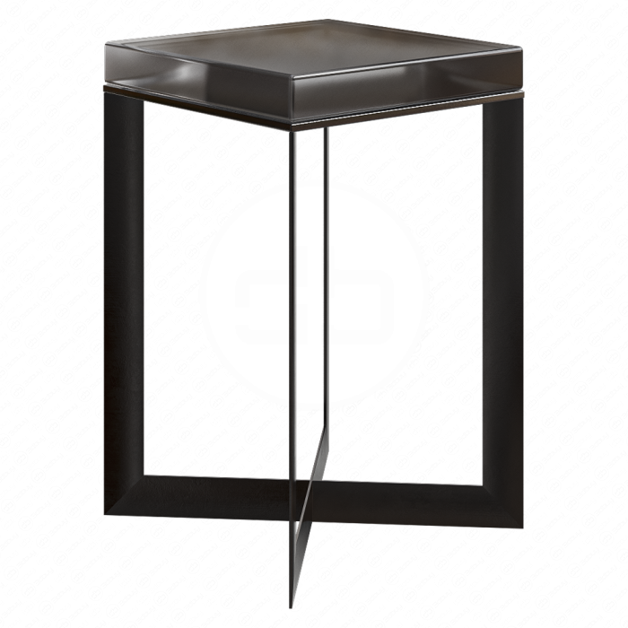 Стеклянный приставной столик Lennie Amber Стеклянный приставной столик Lennie Amber