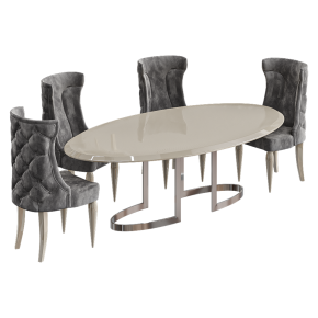 Dining table from DV Home.