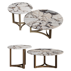 Coffee table Round Marble