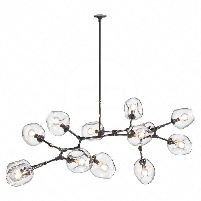 Люстра с стеклянными плафонами Люстра с стеклянными плафонами