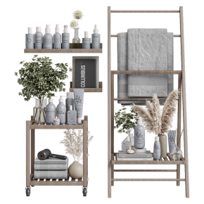 Decorative bathroom set No. 60