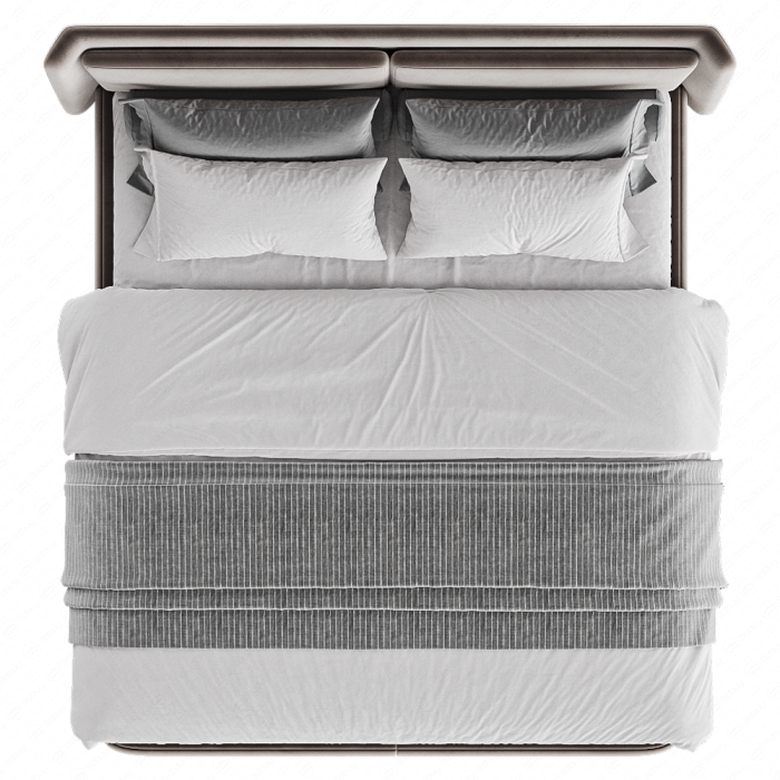 Кровать Hug от Sicis коричневая