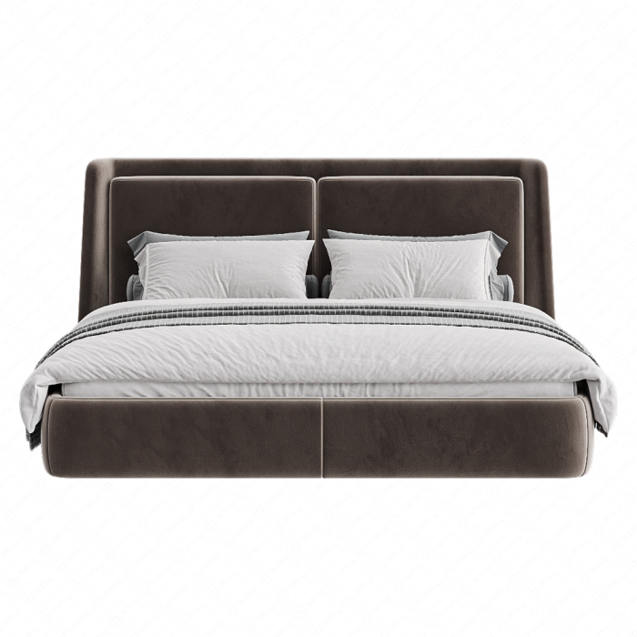 Кровать Hug от Sicis коричневая