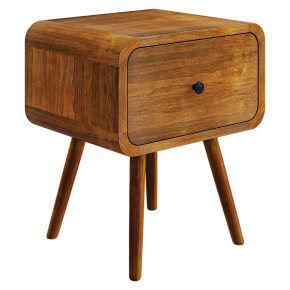 Danish teak bedside table