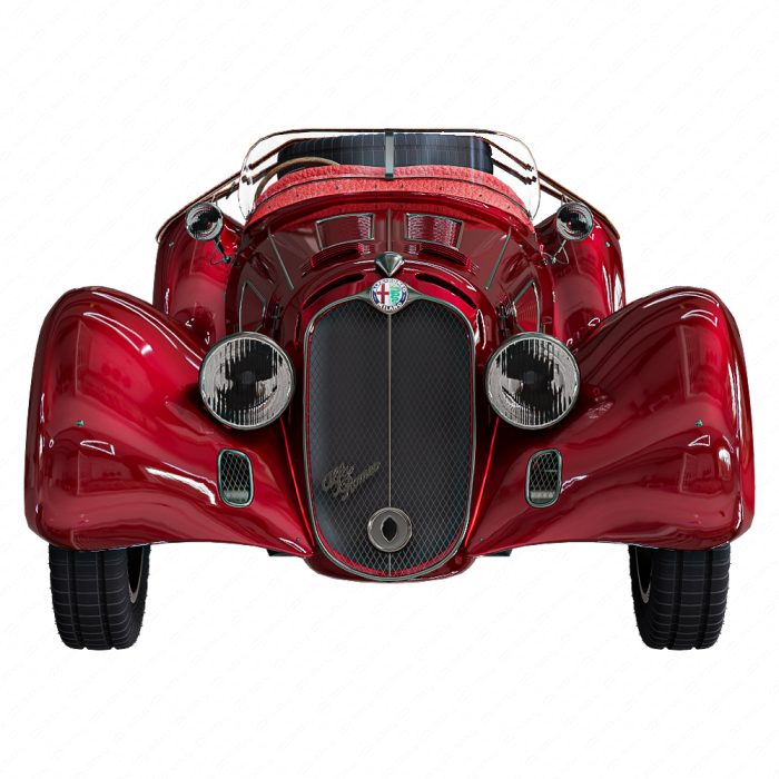 Игрушечный автомобиль Alfa Romeo 8C 2900B Mille Miglia