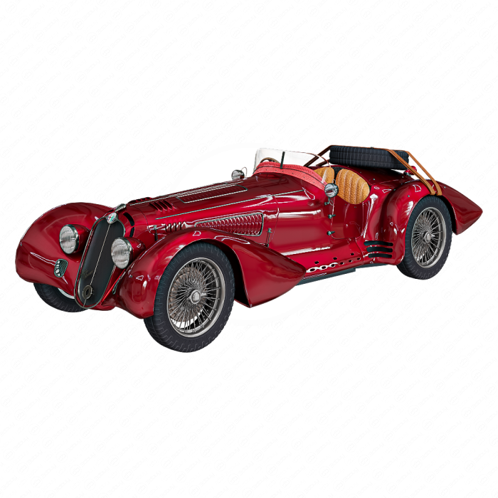 Игрушечный автомобиль Alfa Romeo 8C 2900B Mille Miglia