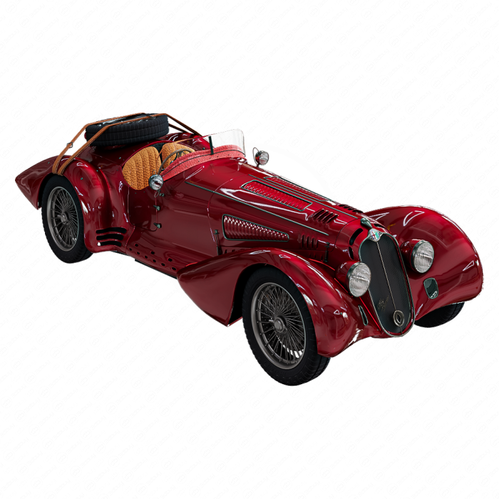 Игрушечный автомобиль Alfa Romeo 8C 2900B Mille Miglia