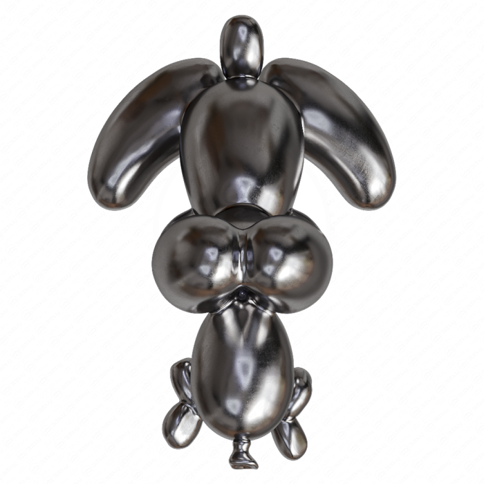 Скульптура из полистоуна Sitting Dog Balloon