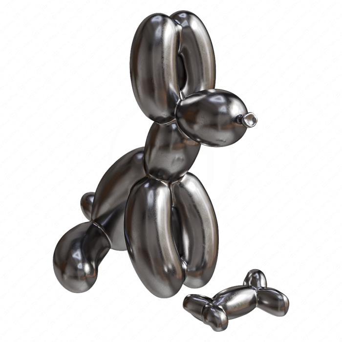Скульптура из полистоуна Sitting Dog Balloon