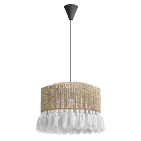 Boho woven chandelier by Loft Concept