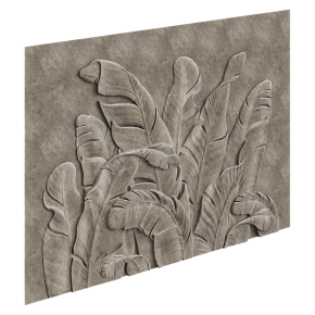Рельефное панно Banana Leaves