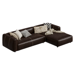 Диван угловой Jaxon Leather от Joybird