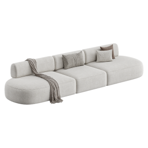 Bon Bon Straight Sofa
