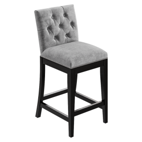 Domino counter stool by EICHHOLTZ