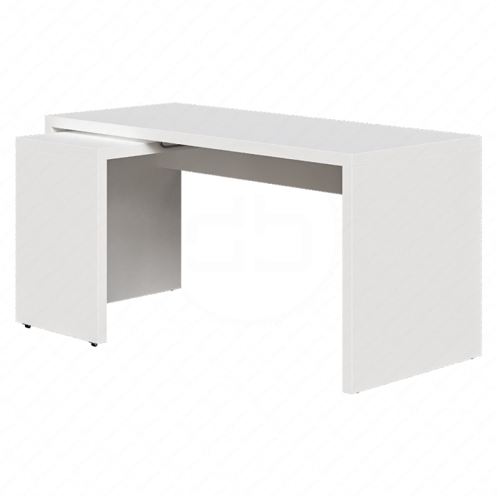 Письменный стол Мальм с выдвижной панелью ИКЕА