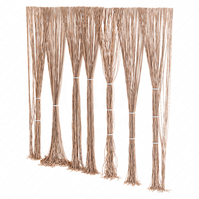 Шторы из веревки (кисея)