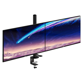 Stand with 2 monitors Dell UltraSharp U2718Q 27-inch
