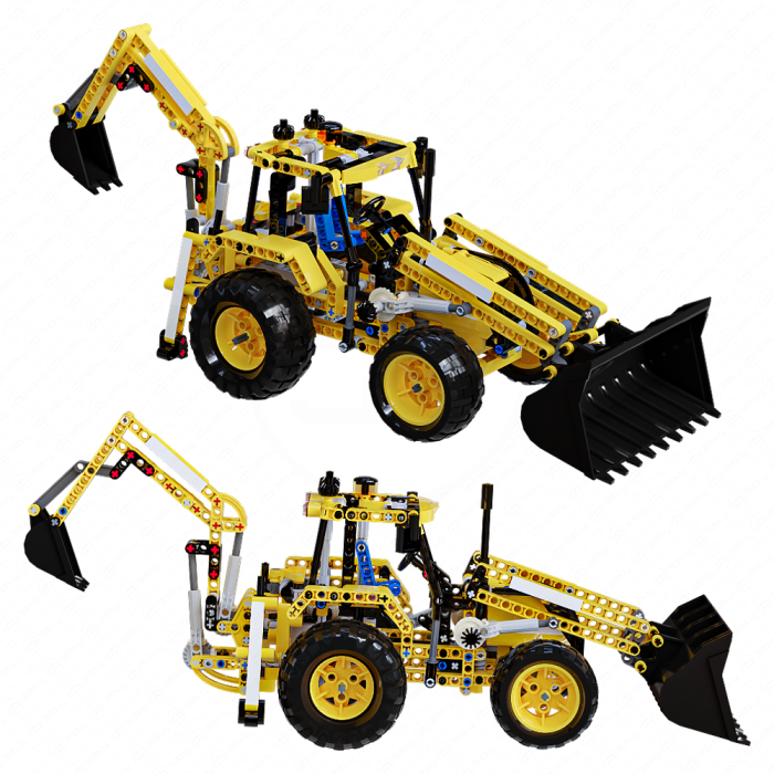 Конструктор Lego Technic Backhoe Loader
