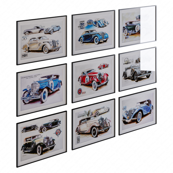 Коллекция картин Old cars