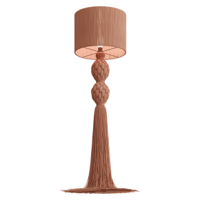 Xux floor lamp by Neutro Home, woven.