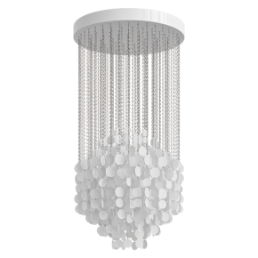 Capiz Fun Mother of Pearl Chandelier