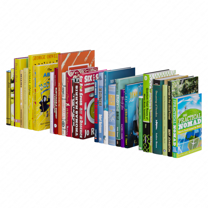 Наборы книг по цветам