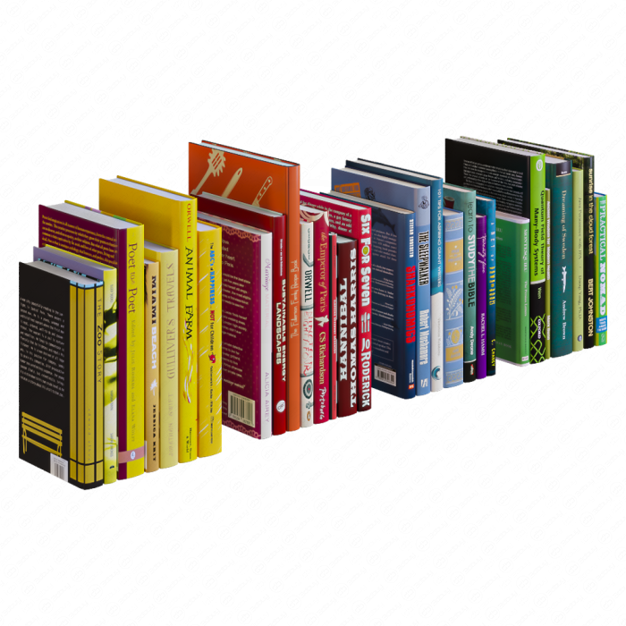 Наборы книг по цветам