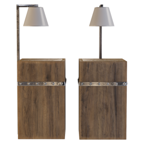 Custom bedside table