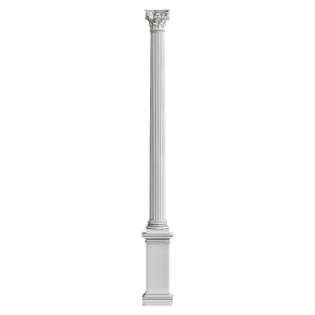 Half-column with a capital from Evroplast